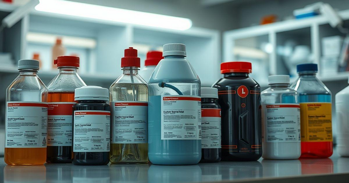 Como Escolher Rótulos para Produtos Químicos de Forma Segura e Eficiente