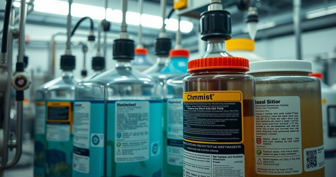 Rótulos para Indústria Química como Garantia de Segurança e Conformidade Rótulos para Indústria Química como Garantia de Segurança e Conformidade